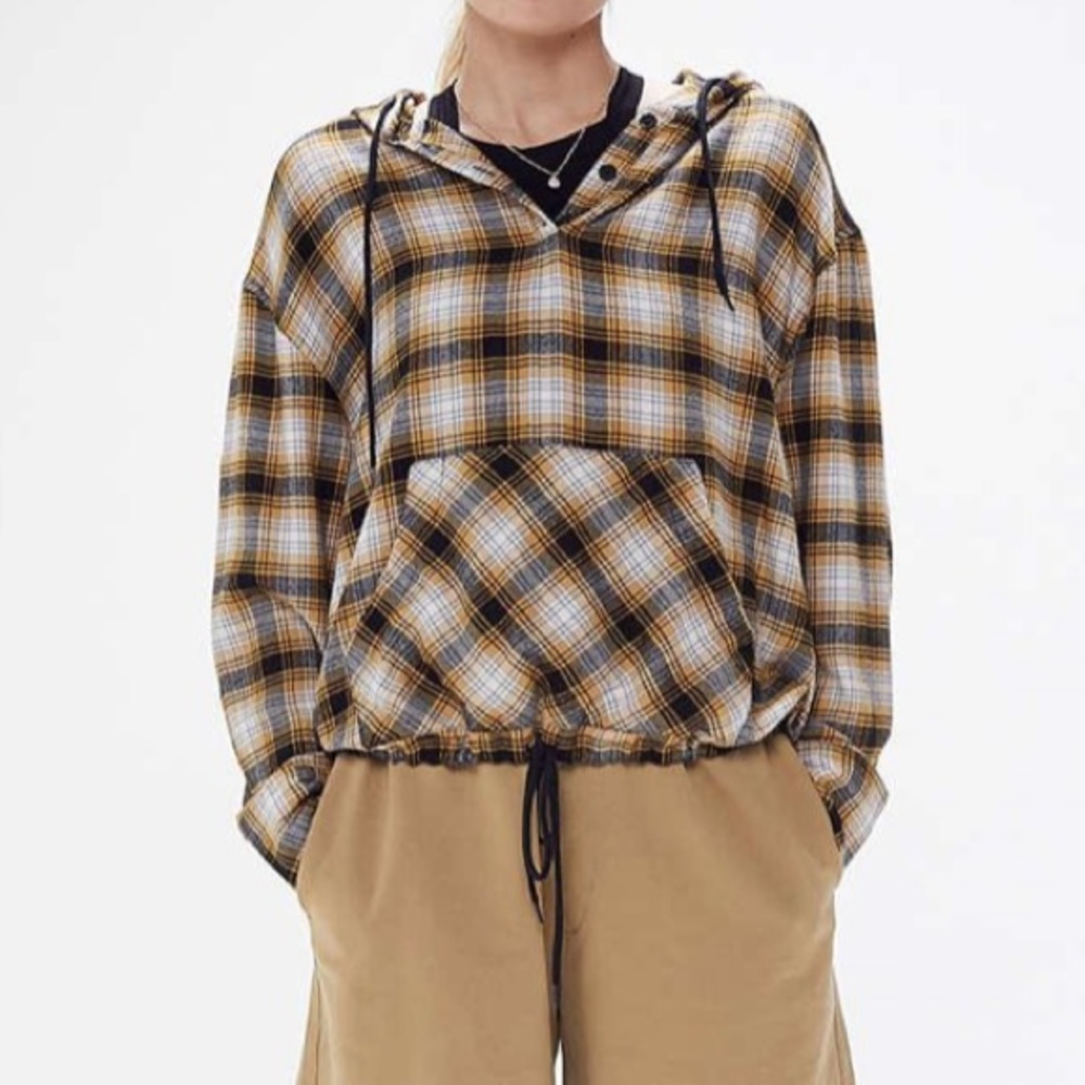 UO Popover Flannel Shirt